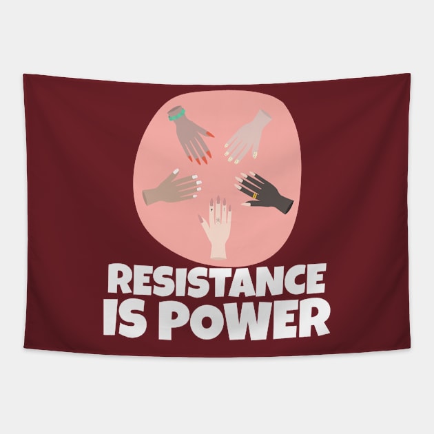 Resistance is Power Tapestry by TheWaySonic