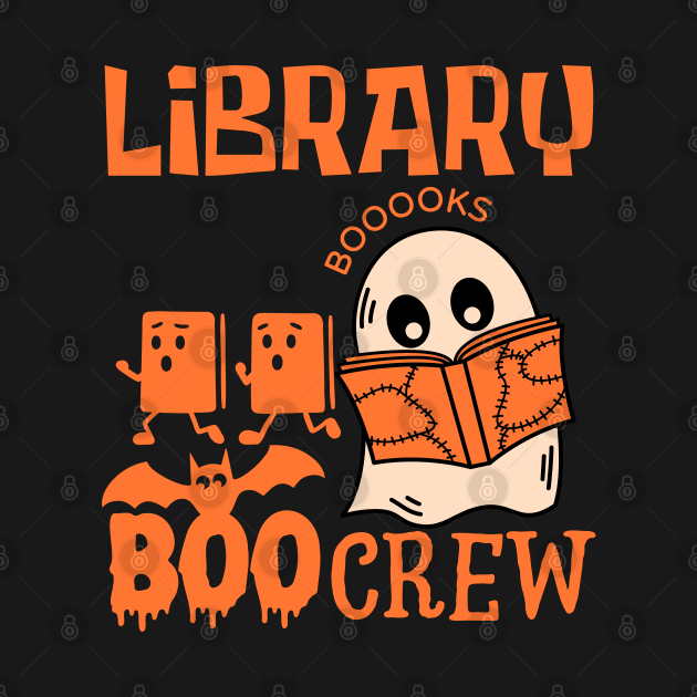 Library Boo Crew Halloween by Myartstor 