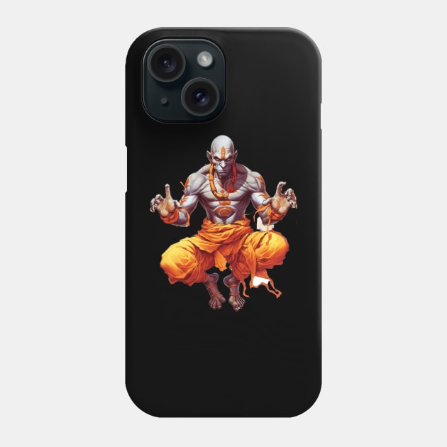 Dhalsim from Street Fighter Design Phone Case by Labidabop