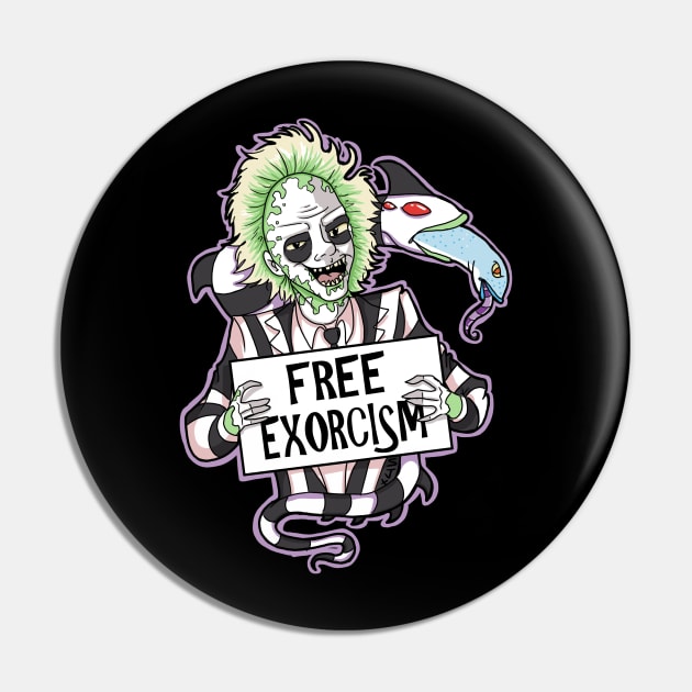 Free Hugs Beetlejuice Pin by Bat13SJx