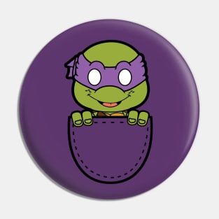 donatello in the pocket Pin