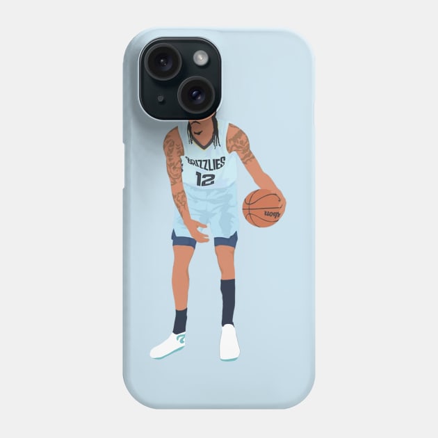 Dribble ball of Ja Phone Case by Comicollogy