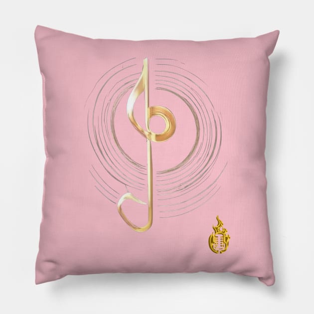 Music Note Pillow by IUF