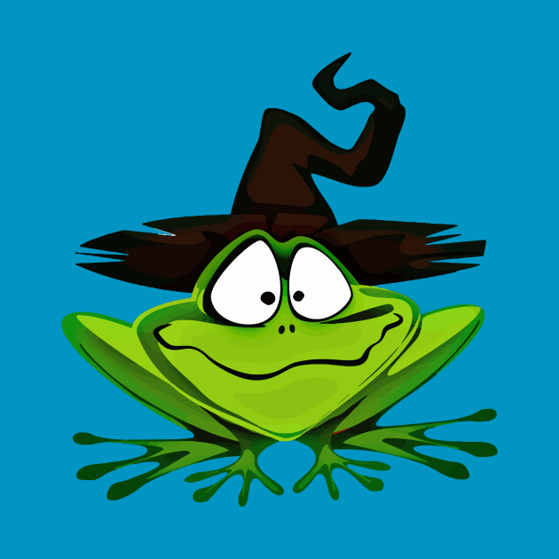 A witch of a frog by Things2followuhome
