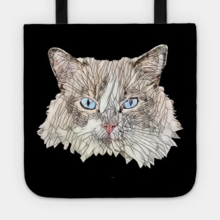 Blaze Ragdoll Gift For Ragdoll Cat Lovers Tote