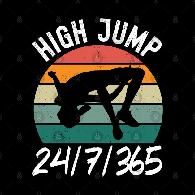 High Jump 24/7/365 by footballomatic