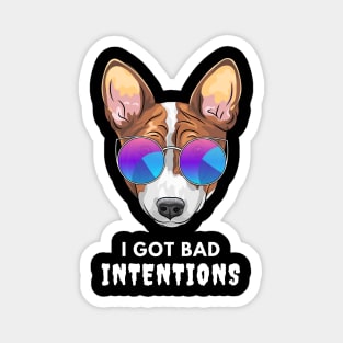 The Dog Bad Intentions Magnet