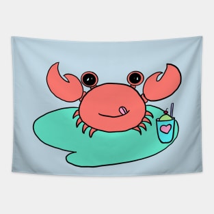 Cute Crab Tapestry