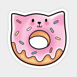 Donut Cat Magnet