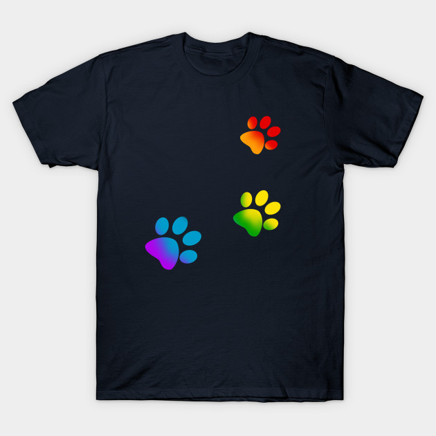 paw print t shirt