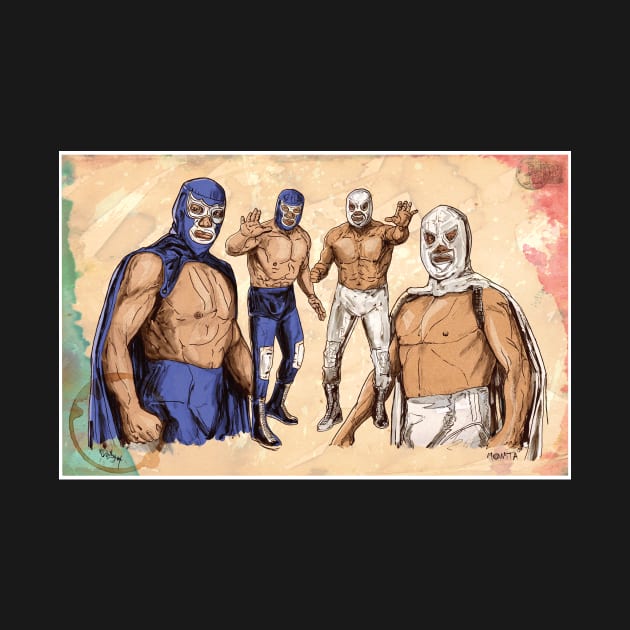 Lucha Legends by Tryptic Press