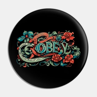 Obey Pin