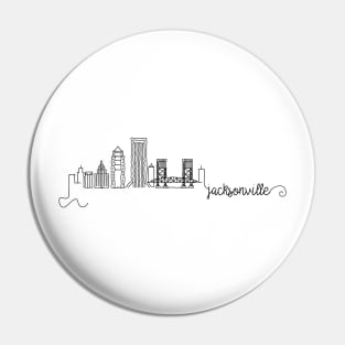 Jacksonville City Signature Pin