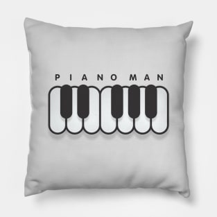 Piano Man Pillow