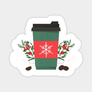 Coffee christmas Magnet