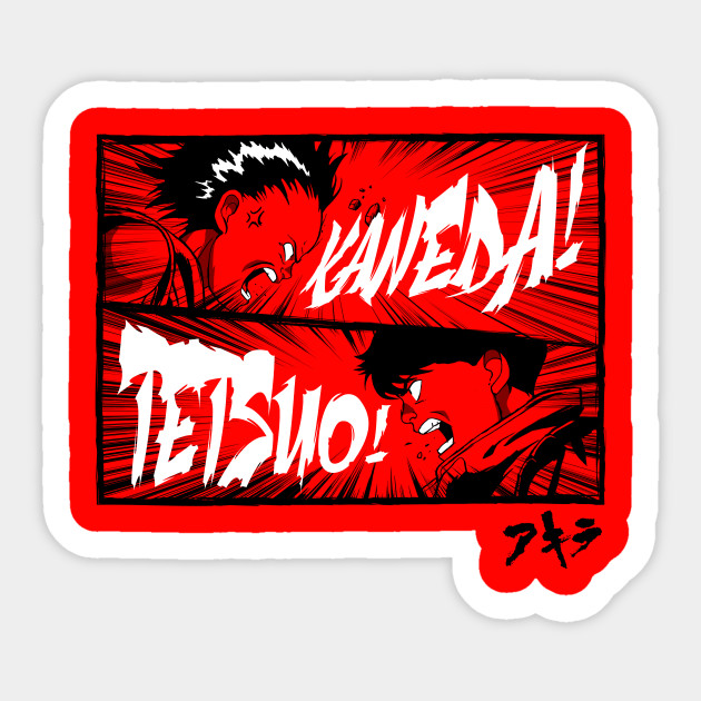 AKIRA DieCut Decal Sticker Anime Kaneda Tetsuo 2