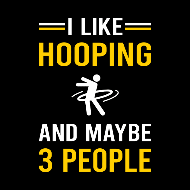 3 People Hooping Hoop Hooper by Bourguignon Aror