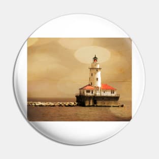 Chicago Breakwater Light Pin