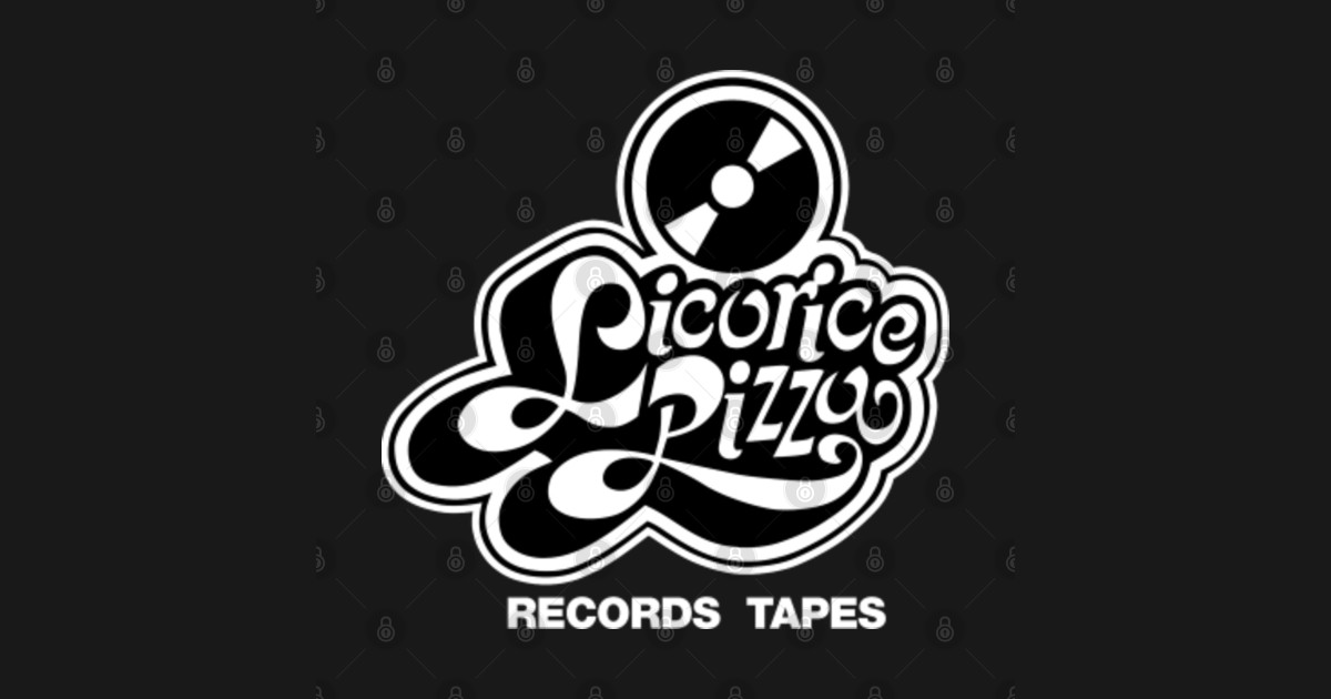 Licorice Pizza (Text Design) Defunct Logo Series (Record Store