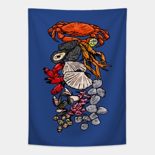 Shell Beach Life Tapestry