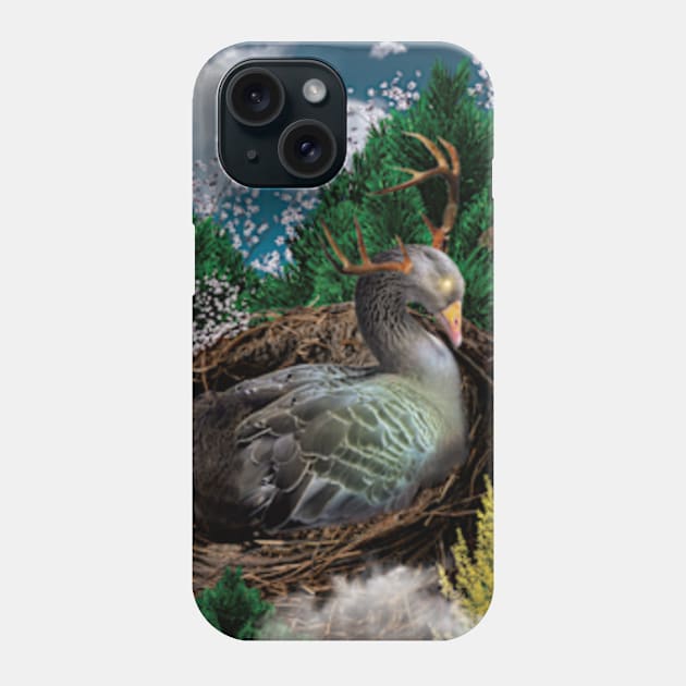 Deer Duck Donkey Phone Case by Frajtgorski