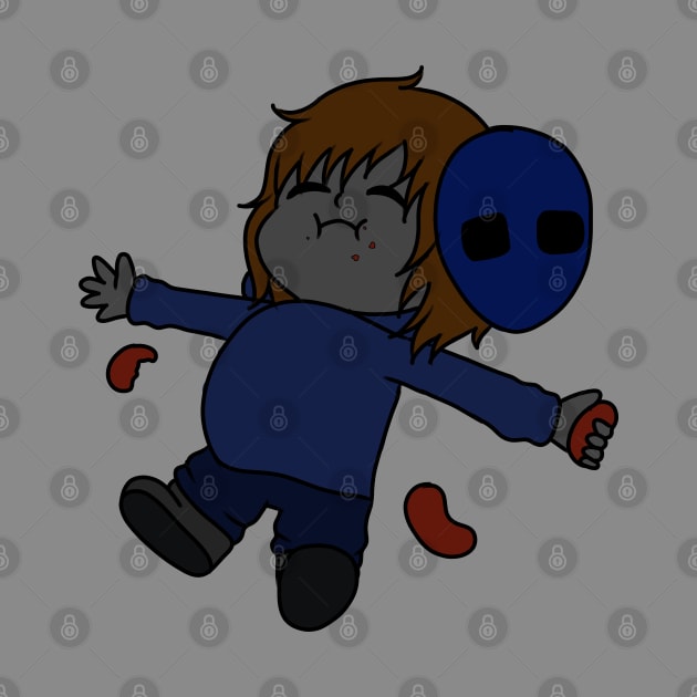 Creepypasta chibi Eyeless Jack by LillyTheChibi