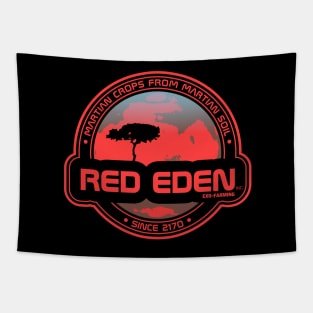 Red Eden Exo-Farming Tapestry