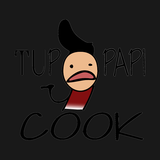 "TUPAPI COOK" TShirt - ONE PIECE (Sanji) by langstal