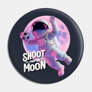Shoot for the Moon Pin