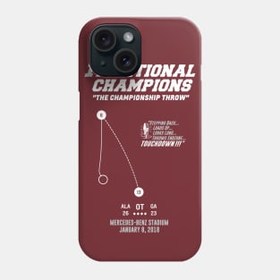 THE CHAMPIONSHIP THROW Phone Case