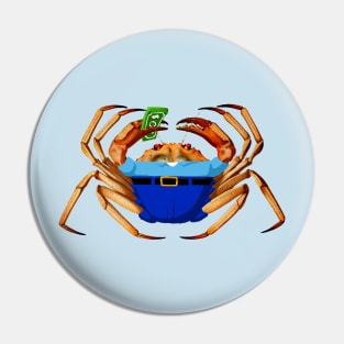 The real Mr. Crab loves money Pin