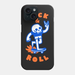 ROCK & ROLL SKULL Phone Case