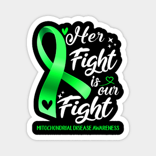 Mitochondrial Disease Awareness HER FIGHT IS OUR FIGHT Magnet