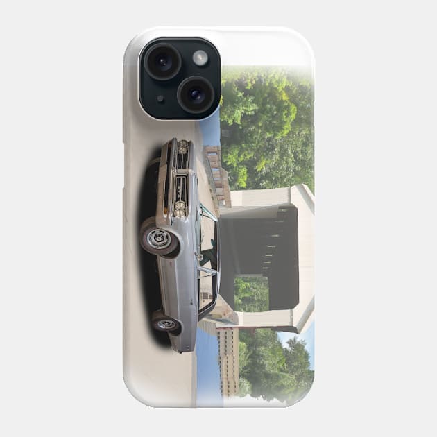 1964 Pontiac GTO in our covered bridge series Phone Case by Permages LLC