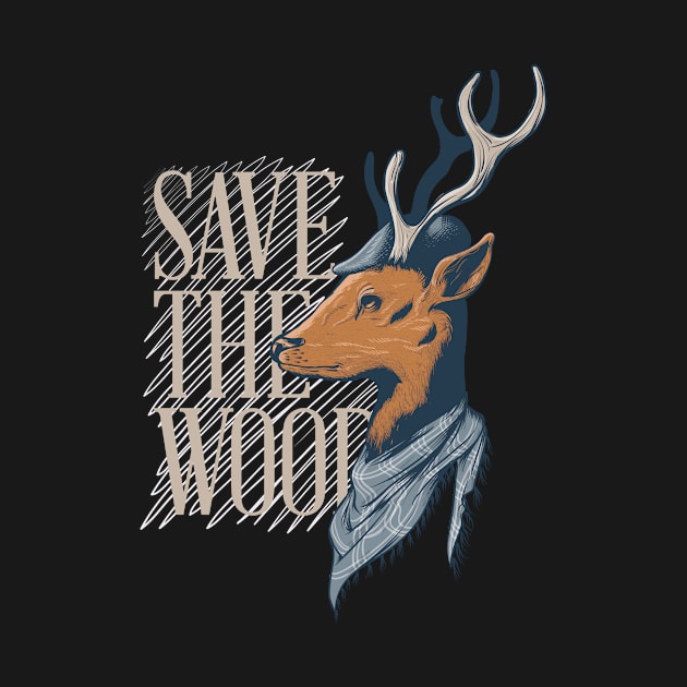 Save the wood by FunSillyShop