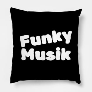 Funky Musik Black Pillow