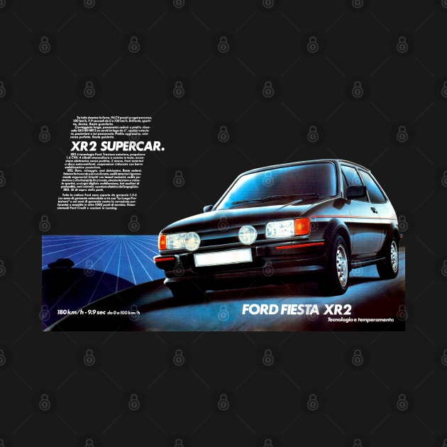 FORD FIESTA XR2 - advert by Throwback Motors