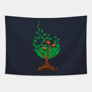 Abstract tree Tapestry