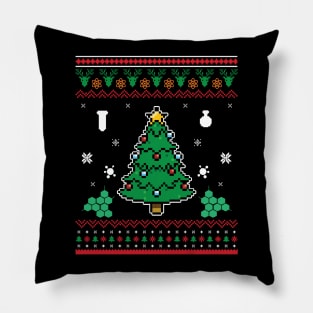 'Oh Chemistry Tree' Cool Christmas Chemistry Pillow