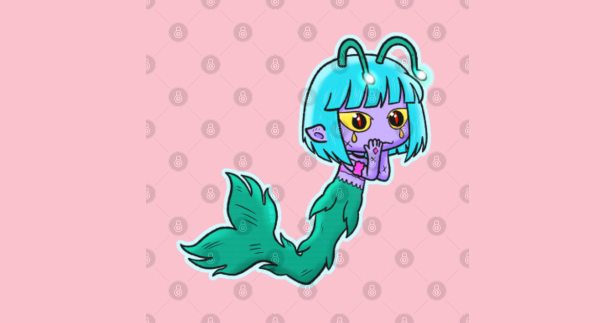 Gacha Siren Mermaid Gacha Sweatshirt TeePublic FR