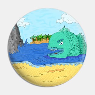 Strange ocean life Pin