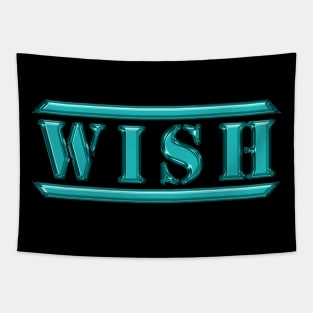 Wish Light Blue Tapestry