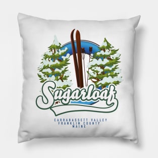 Sugarloaf Carrabassett Valley,Franklin County,Maine ski Pillow