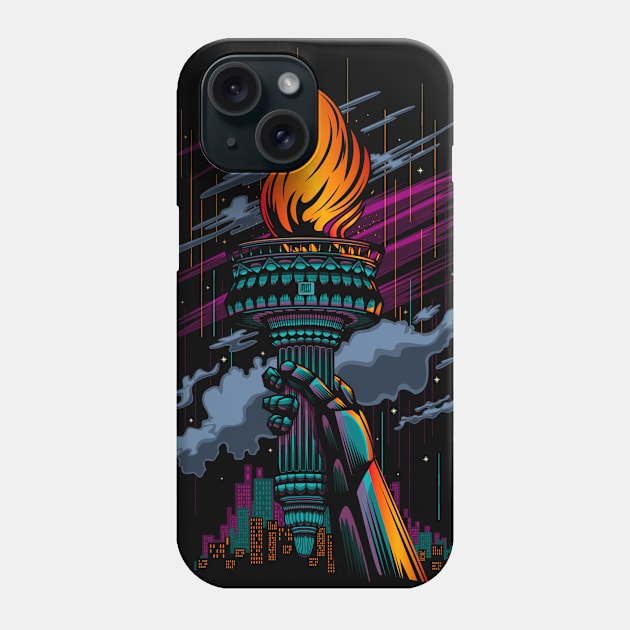 Liberty Phone Case by adamzworld