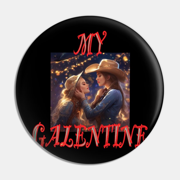 Galentines day cowgirls in love Pin by sailorsam1805