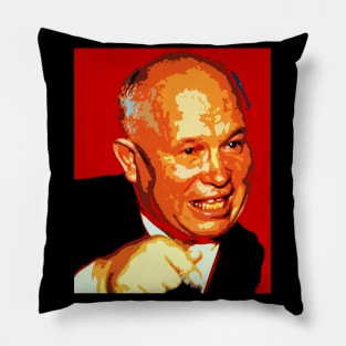 nikita khrushchev Pillow