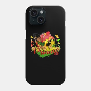 Black Princess, Juneteenth, Black Girl, Juneteenth Princess Phone Case