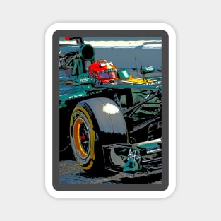 Heikki F1 Caterham Magnet