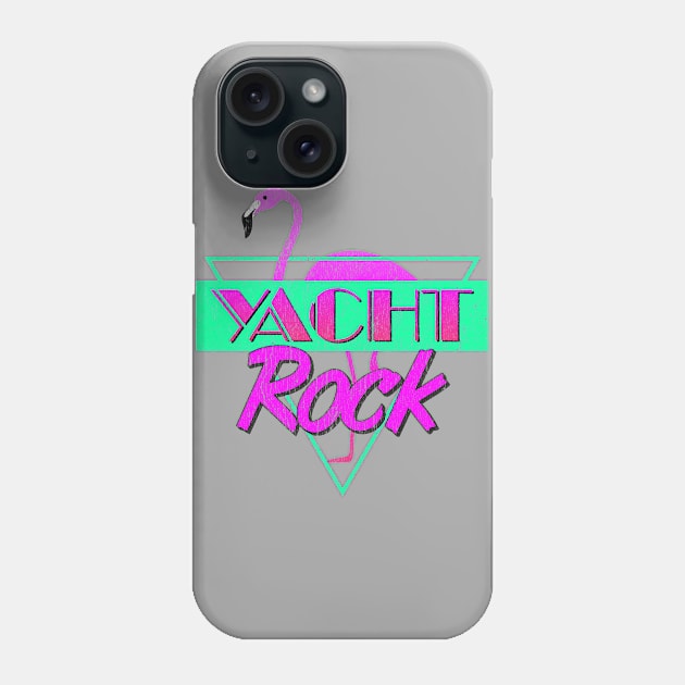 Yacht Rock Party Boat Drinking graphic 80s Faded Phone Case by Vector Deluxe