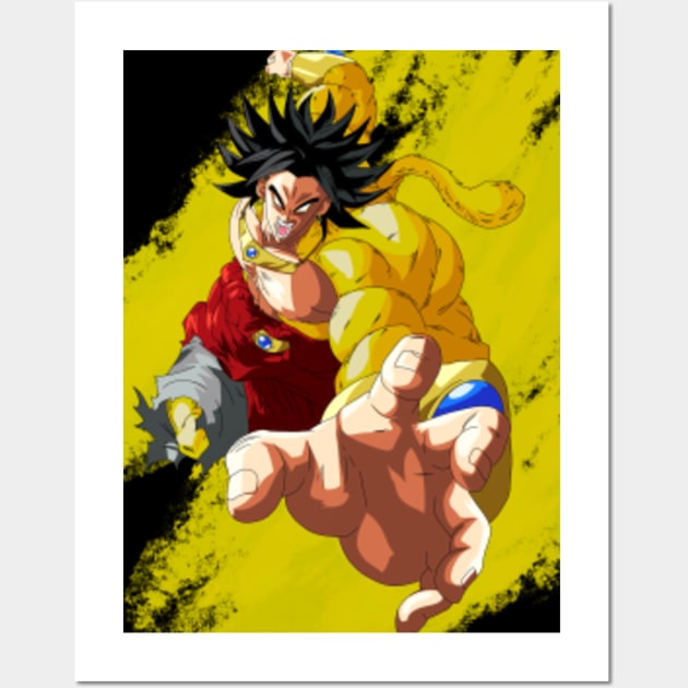 SSJ5 Goku - Goku - Posters and Art Prints